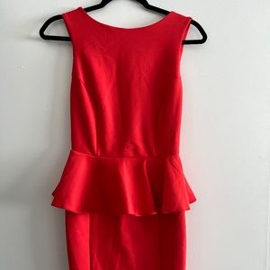 TopShop Peplum Dress